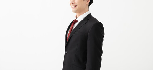 ビジネスマン　ポートレート　顔無し　