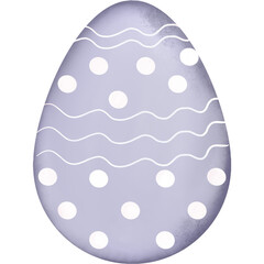 Hand drawn watercolor Easter egg illustration. Happy Easter,greeting,wall art,Easter day element.