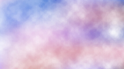 painted abstract Watercolor sugar cotton clouds background