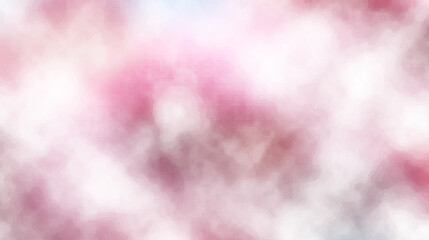 painted abstract Watercolor sugar cotton clouds background