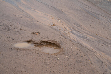 A Muddy Footprint