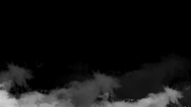 cloud smoke slow motion background effect