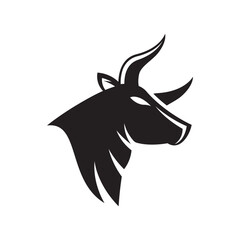 Bull head logo images