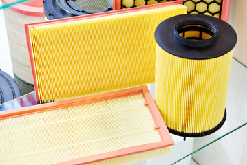 Air filters for cars and trucks