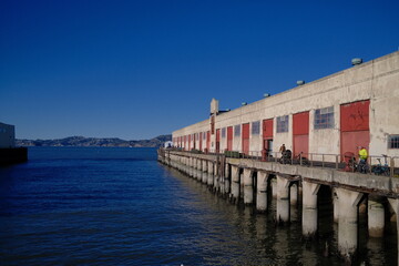 Obraz premium pier at the pier