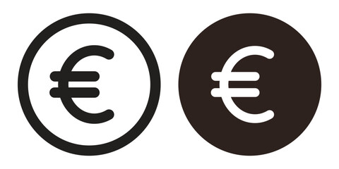Euro sign set