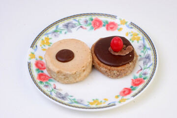 Delicious Biscuits on plate photography