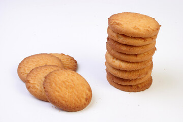 Delicious Biscuits on plate photography