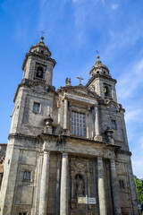 Fototapeta na wymiar Saint Franciscus church, Santiago de Compostela, Galicia, Spain