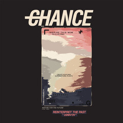 city illustration for print