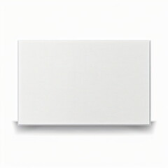 empty template of card, blank paper, vector illustration, white background, Made by AI,Artificial intelligence
