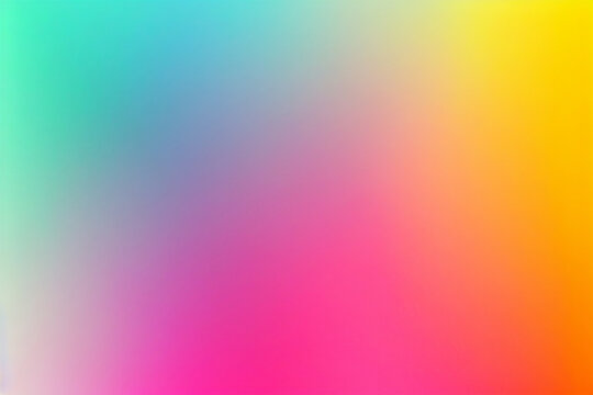 abstract bright rainbow blurred background with gradient pattern. (Generative ai)