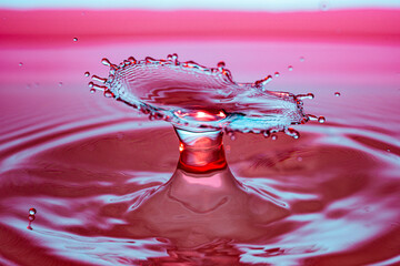 Macro Fotografie Wassertropfen 