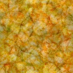 Abstract multicolor blurred layered painted pattern of chaotic mixed transparent colorful spots