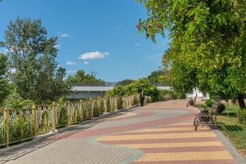 Catherine park in Tiraspol, Transnistria