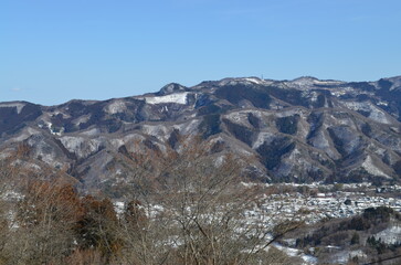 Fototapeta na wymiar 宝登山山頂からの景色