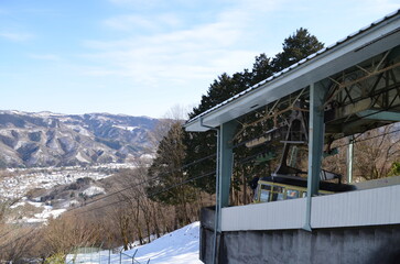 Fototapeta na wymiar 宝登山山頂からの景色