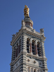 Cathedral Notre Dame de La Garde in  Marseille