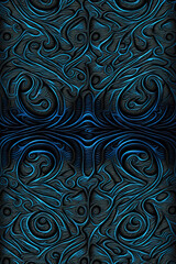 Background, blue wallpaper, for computer or phone. Textured and patterned wallpaper.