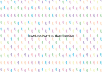 colorful hand drawn strips seamless pattern background