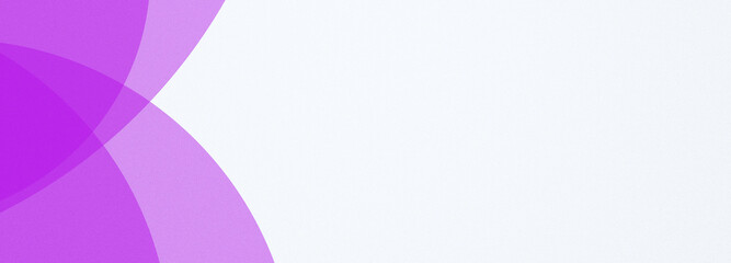 Abstract geometrical purple digital web horizontal banner brochure design template blank with place for text . Wavy liquid transparent circles shapes.