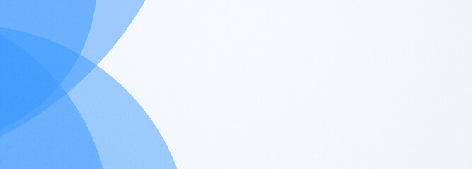 Abstract geometrical blue digital web horizontal banner brochure design template blank with place for text . Wavy liquid transparent circles shapes.