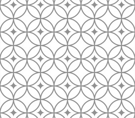 Fototapeta premium 幾何学 抽象 和風 円 背景 透過