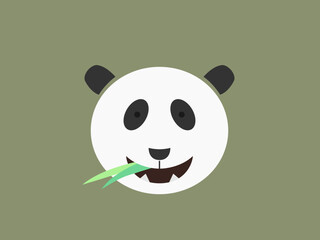 animal logo flat design vector illustration