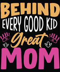 Mom mother day t-shirt design