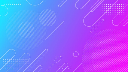 Abstract gradient background with blue and pink combination. Blue, purple and pink gradient blurred background, Vector abstract composition.