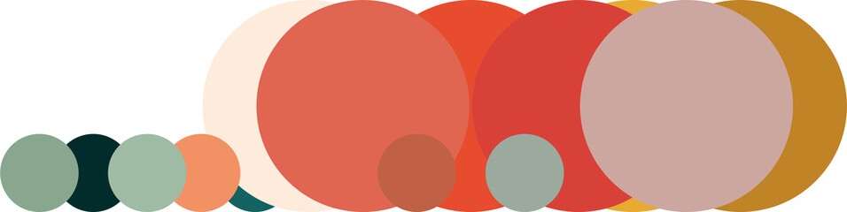 abstract background with circles