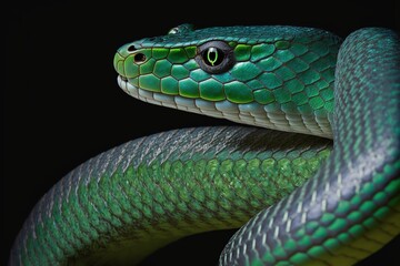 Snake Stock Photo, Wildlife Photography, Generative Ai
