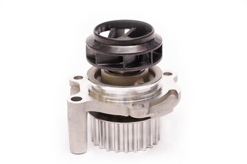 water pump car isolated on white background