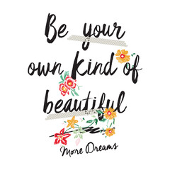 flowers illustration for print