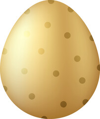 gold easter egg icon
