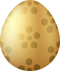 gold easter egg icon