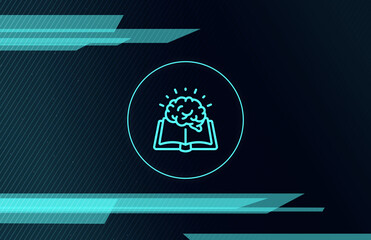 Learning new technologies, civilization development concept, cyberspace training