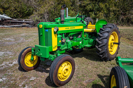 1957 John Deere Model 420 Tractor