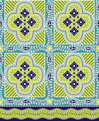 Pasulaman, Banten, Java Island, Indonesia Batik Traditional Java - Vector