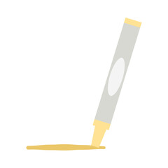 Crayon Highlighted Marks Drawing Doodle Sketch Line
