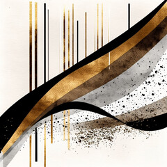 Abstract minimalist textured thick brush stokes 