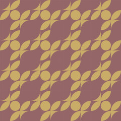 seamless pastel victorian geometric pattern with mosaic ornament