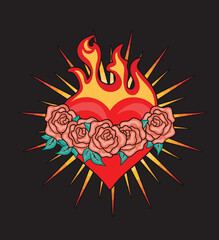 flowers illustration for print