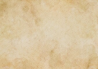Abstract old dirty painted watercolor paper background texture, old paper design with digital painted for template