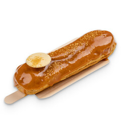 Delicious French eclair