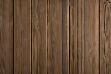 Fototapeta premium Background, texture, brown vertical wooden boards. AI generative.