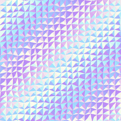 Geometric abstract pattern in low poly style. Seamless image