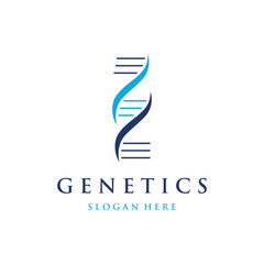 Logo design template DNA elements. Bio tech, DNA people, bio DNA, DNA spirals. Logos can be for science, pharmacy and medical.