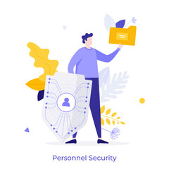 Flat Vector Character Business Concept