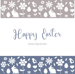 Vector drawing. Easter symbols, traditions.